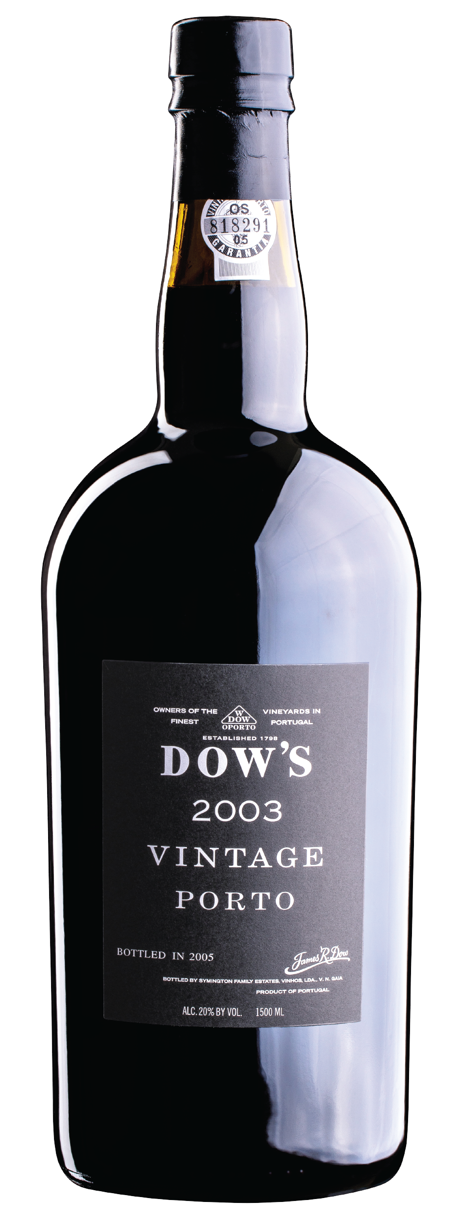 Product Image for DOW'S VINTAGE PORT 2003 - MAGNUM (1.5L)