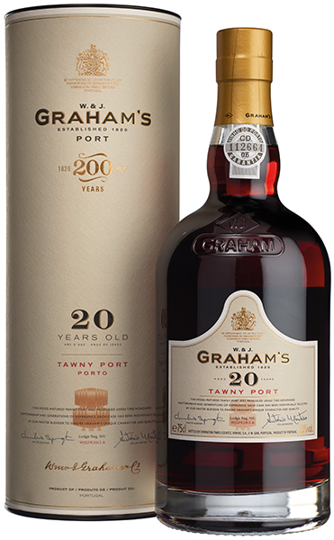 Product Image for GRAHAM'S 20 YEAR OLD TAWNY PORT W/TUBE