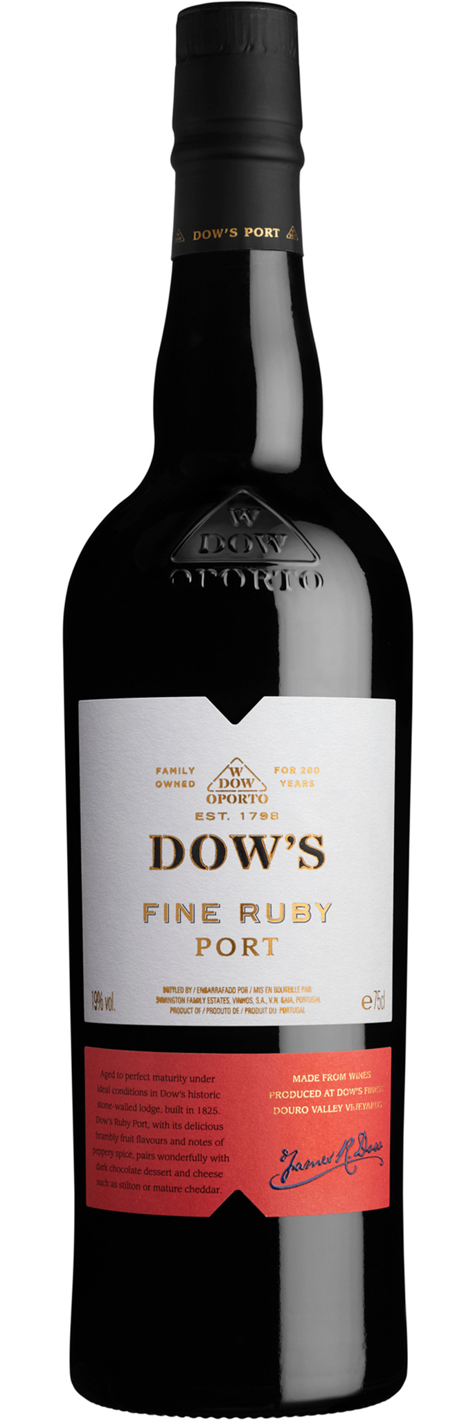 Product Image for *DOW'S FINE RUBY PORT - DAMAGED LABEL