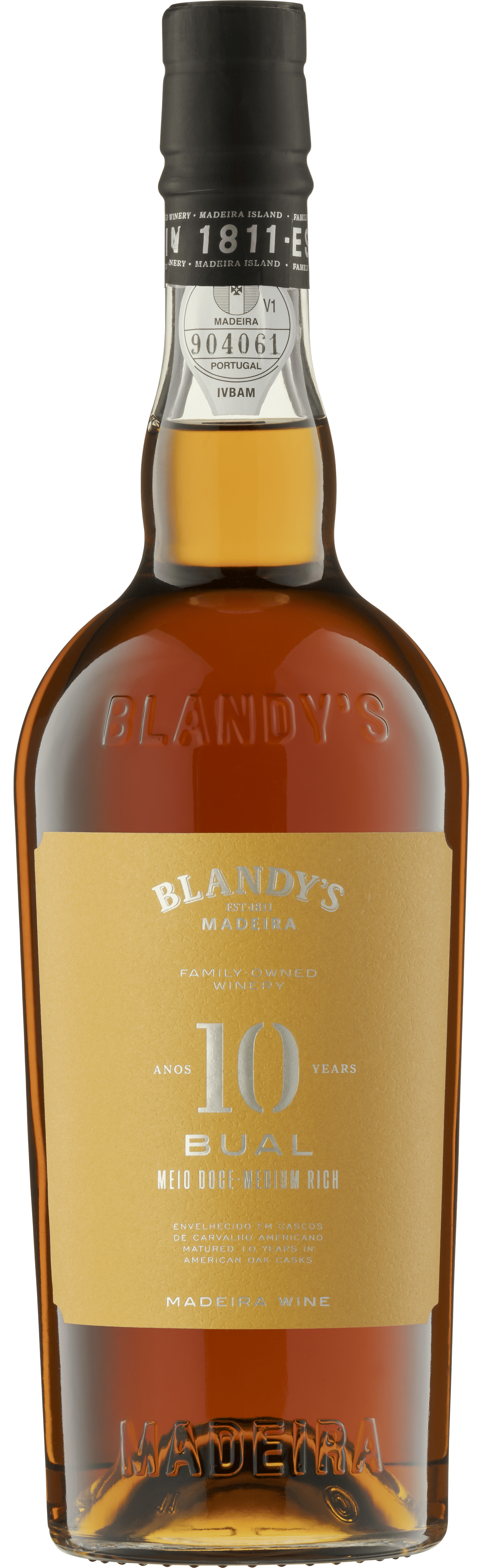 Product Image for BLANDY'S BUAL 10 YEAR OLD