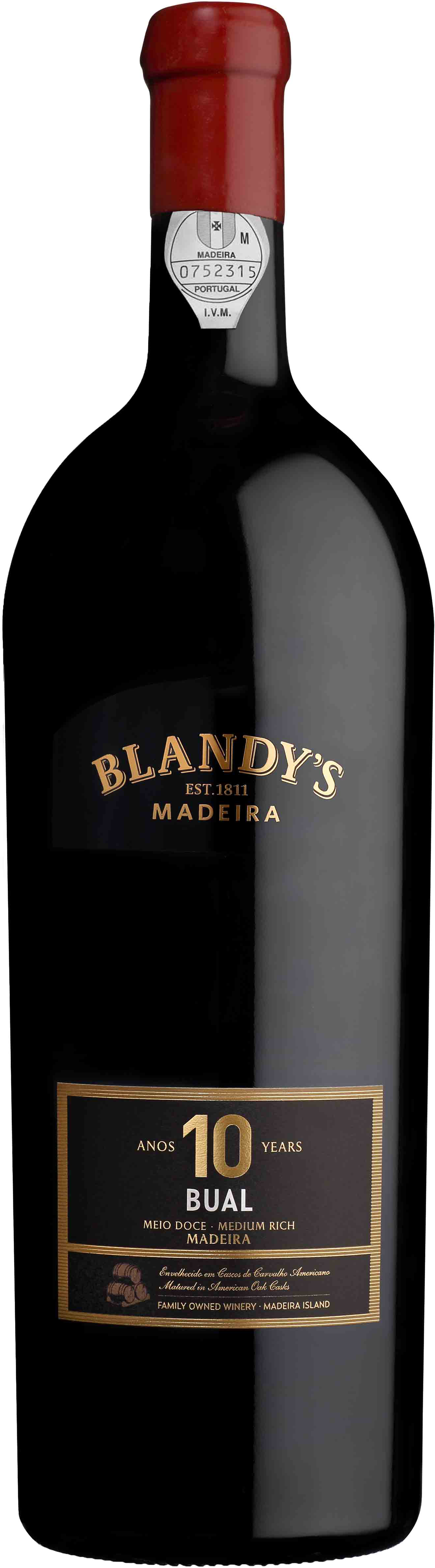 Product Image for BLANDY'S BUAL 10 YEAR OLD - DOUBLE MAGNUM (3L)