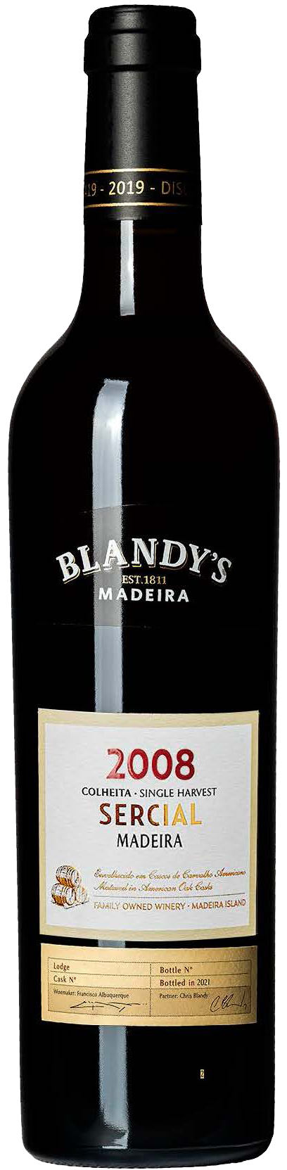 Product Image for BLANDY'S SERCIAL COLHEITA 2008