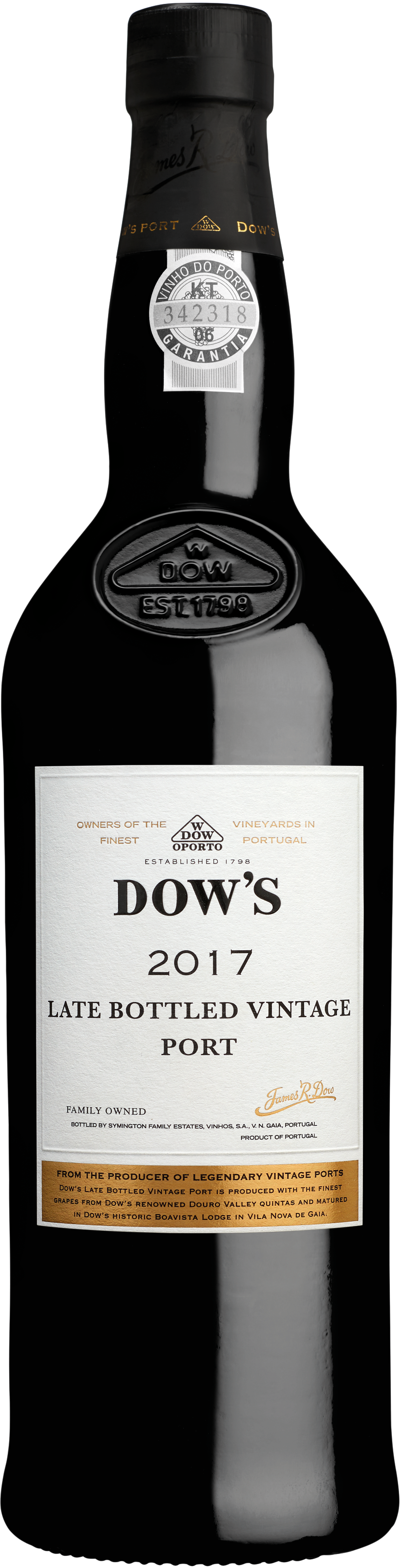 Product Image for DOW'S LATE BOTTLED VINTAGE PORT 2017