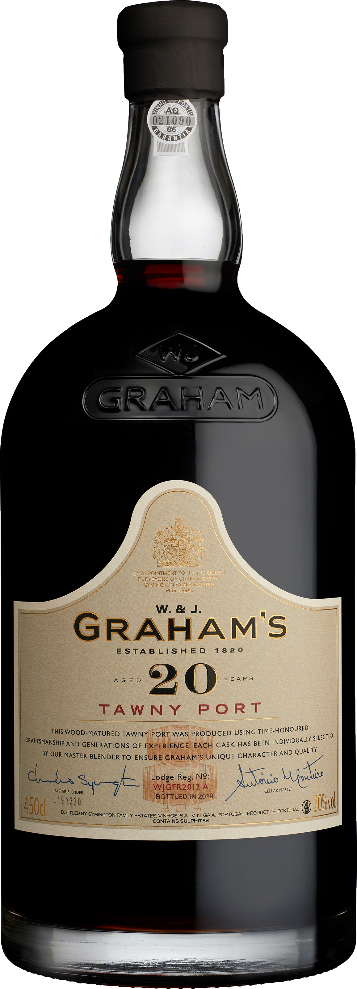 Product Image for GRAHAM'S 20 YEAR OLD TAWNY PORT - JEROBOAM (4.5L)