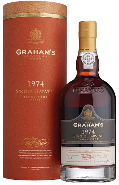 Product Image for GRAHAM'S SINGLE HARVEST TAWNY PORT 1974