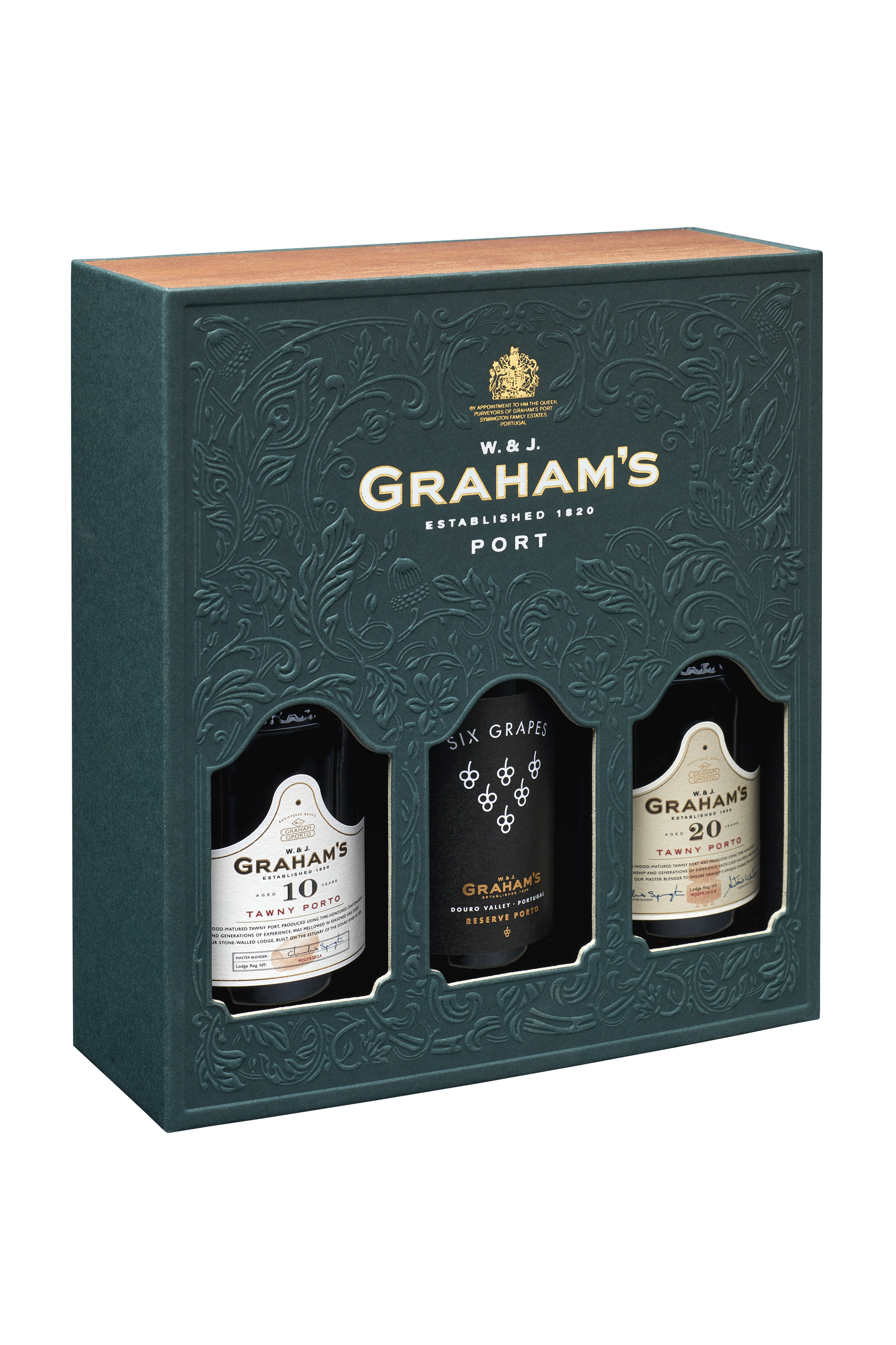 Product Image for GRAHAM'S TRIO PACK (SG/10/20) 3x200mL